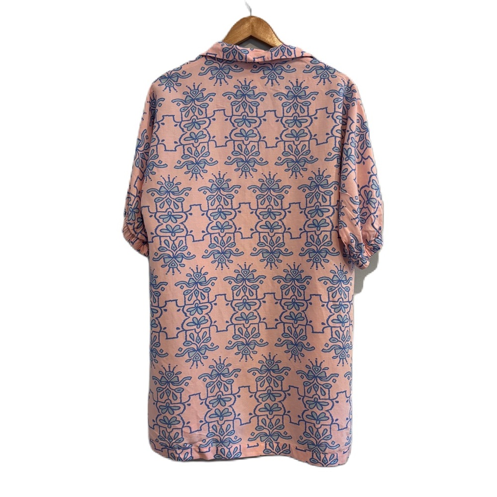 Women’s Pink Floral-Print Mini Dress - Picture 2 of 5